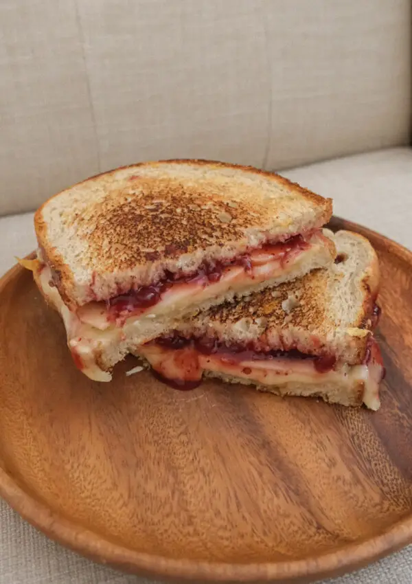 Cranberry, Apple, and Brie Grilled Cheese