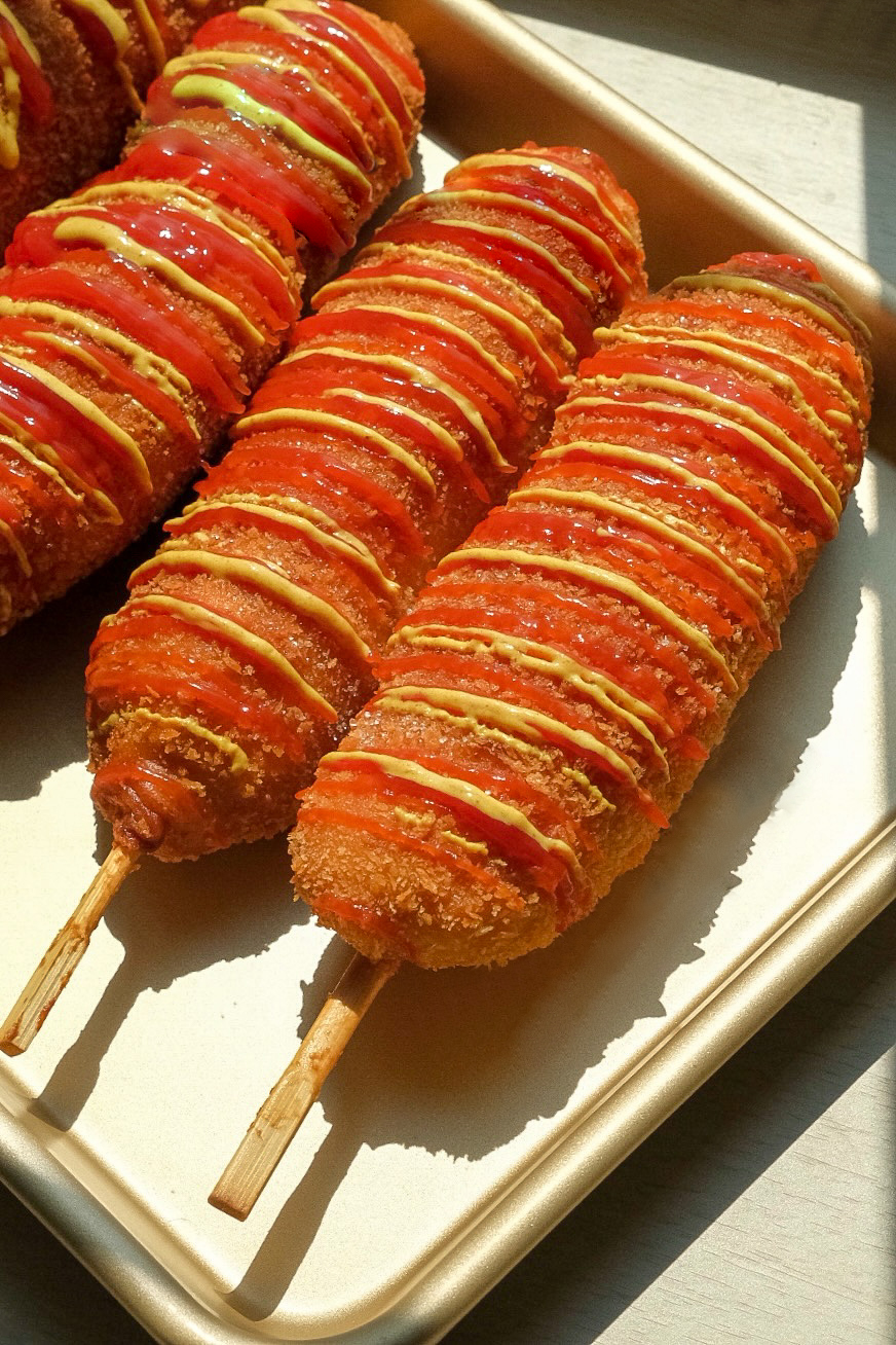 Korean Style Corn Dogs